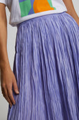 Plissee Skirt || Lavender Fields