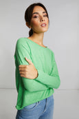 Harvey Long Sleeve || Spring Green