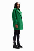 Verde Boucle Coat