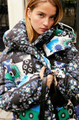 Patchwork Puffer Jacket