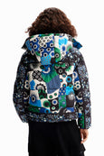 Patchwork Puffer Jacket