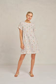 Claudette Dress || Ice