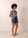 AD173 - Block Print Blouse