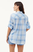 Heather Blue || Pocket Shirt