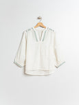 Embroidered Blouse - Crudo MC250