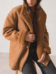 Reversible Aviator Coat - Cuero || MT455