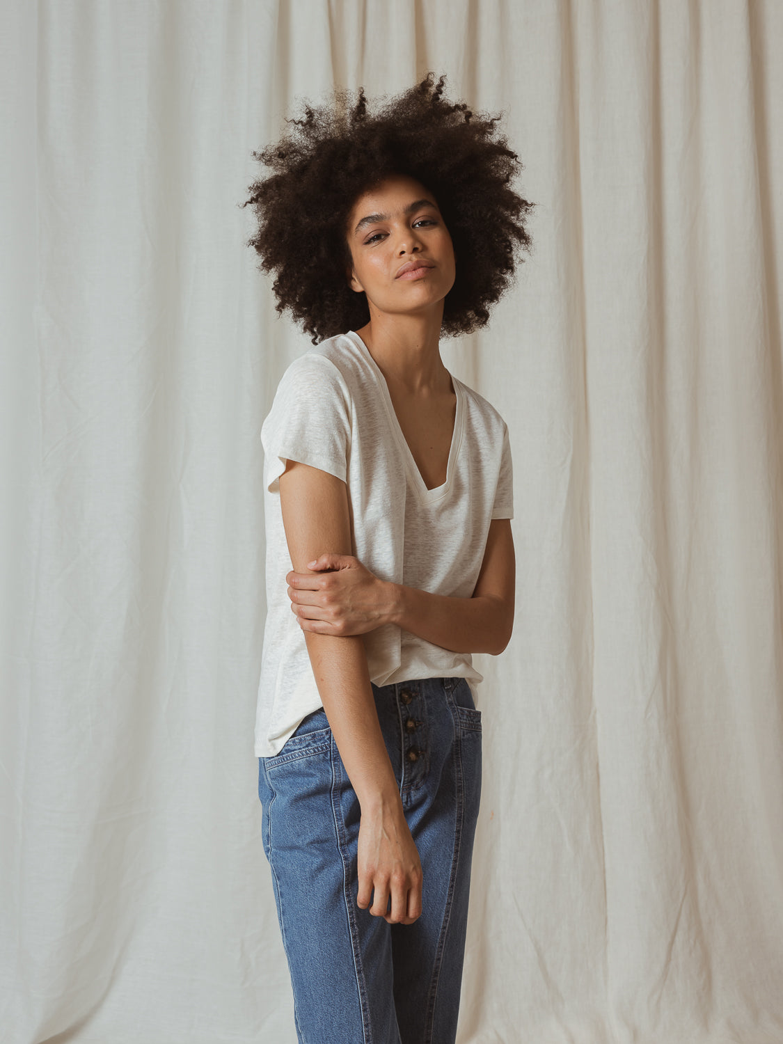 Crudo Linen Tshirt - RS600