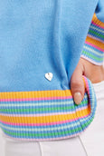 Carmella Sweater || Bluebell
