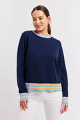 Carmella Sweater || Navy