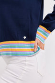 Carmella Sweater || Navy