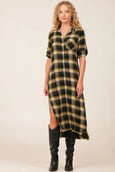 Duster Dress || Plaid