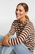 Harvey Stripe Long Sleeve || Cacao