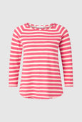 Harvey Stripe Long Sleeve || Raspberry