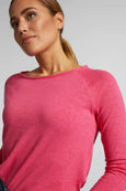 Harvey Long Sleeve || Raspberry