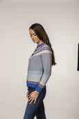 Alpine Cardigan || Cornflower