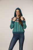 Alpine Zip Hoodie || Emerald