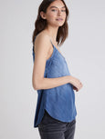 Dark Ombre Frayed Cami