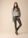 Zip Jeans || Verde