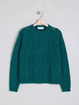 EA656 Knitted Jumper || Verde