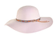 Little Hippie Floppy Felt Hat - Cream