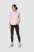 Harvey Stripe Long Sleeve || Peach