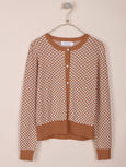 RD141 Retro Cardigan || Camel