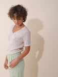 RS410 Linen Knitted Jumper || Lino