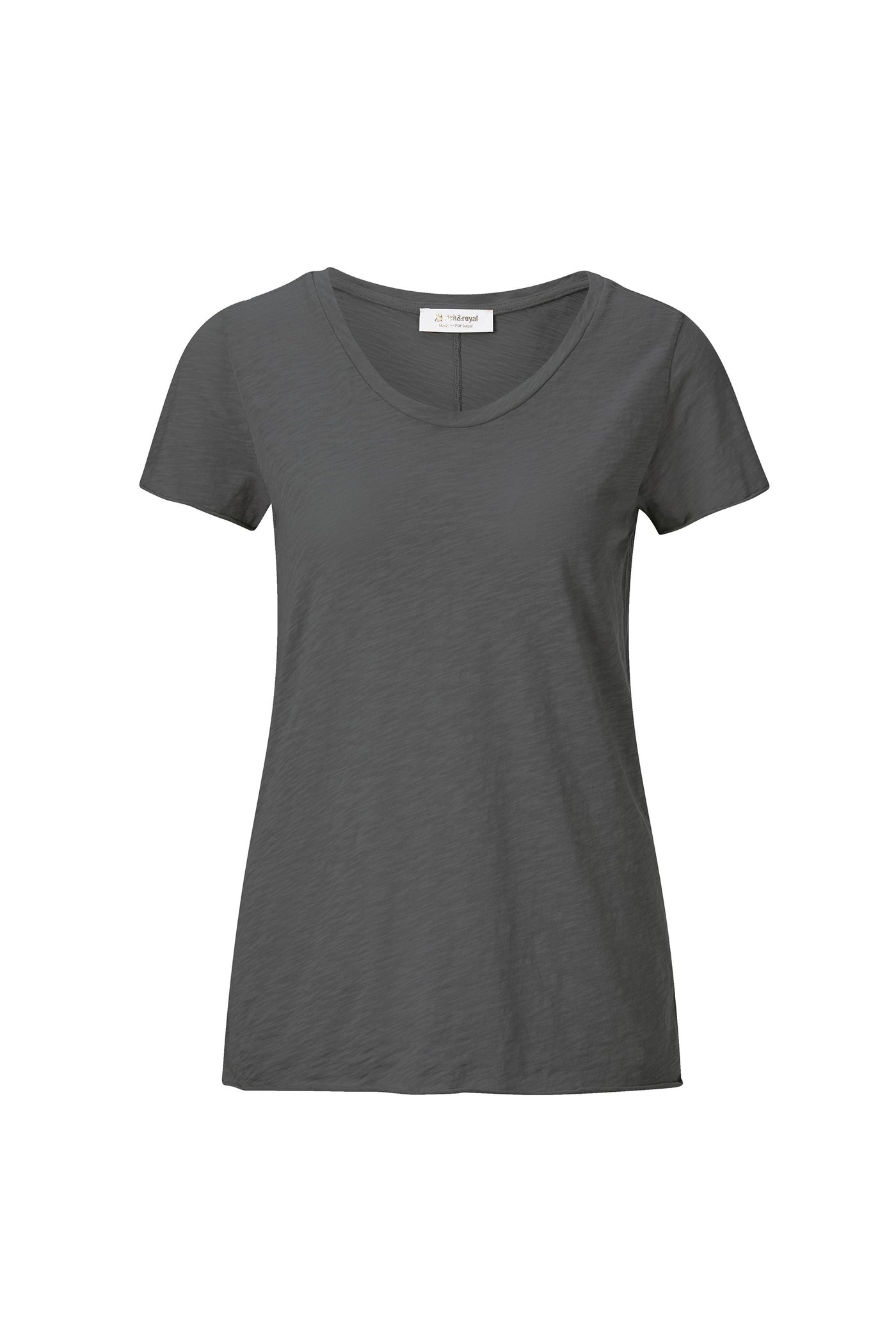 Charcoal || Slub Tee