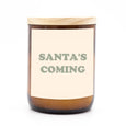 Santa's Coming || Candle