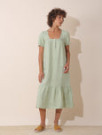 SK222 Hemp Romantic Dress