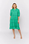 Marcella Dress || Emerald
