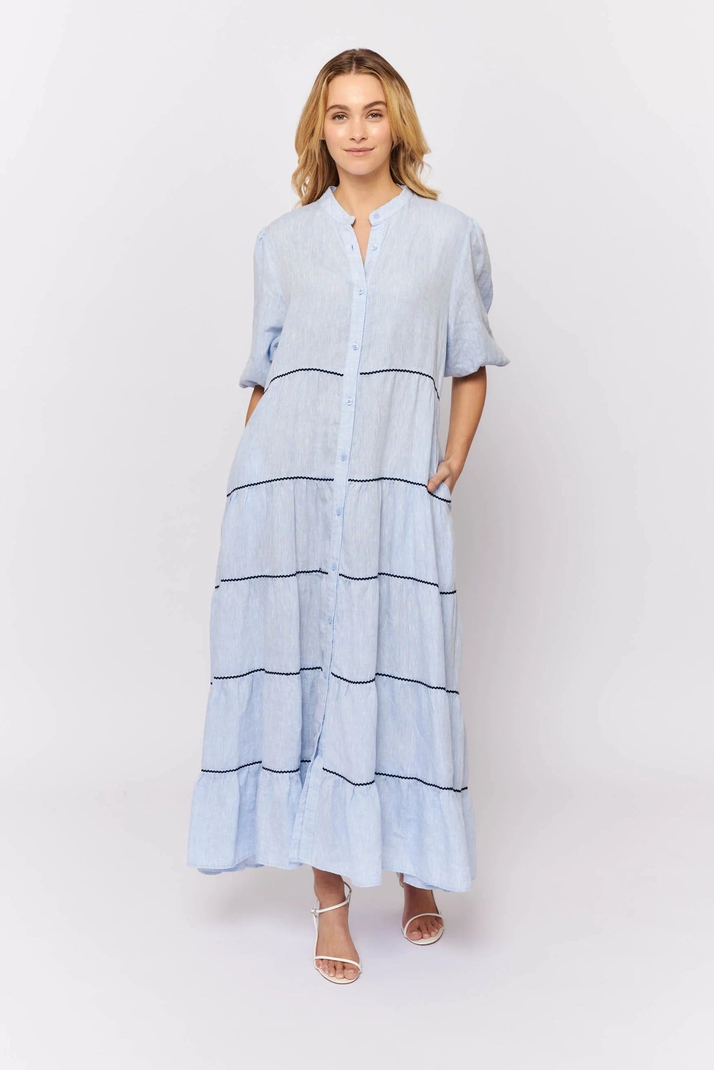 Martina Dress || Water