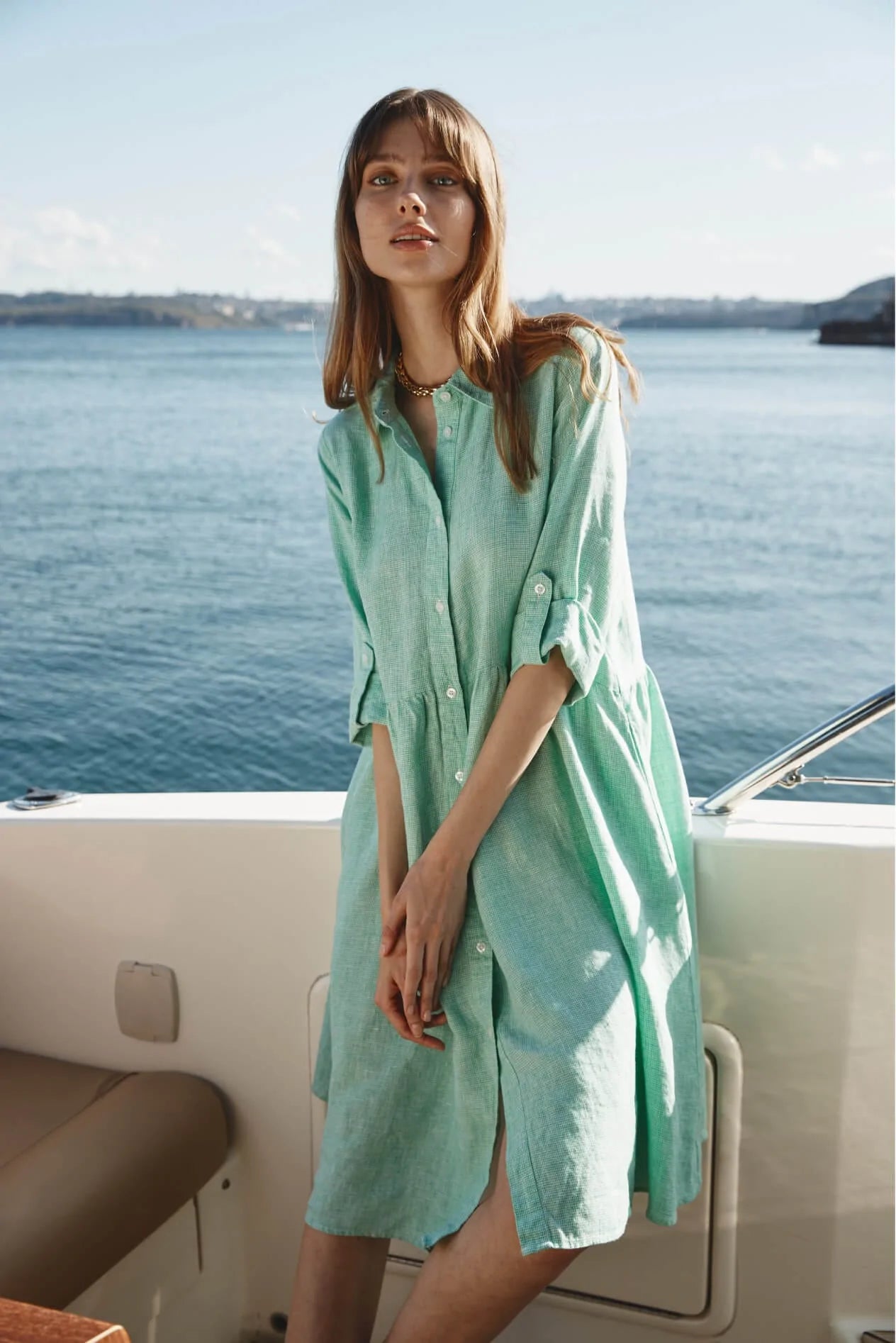 Maxine Dress || Ivy Houndstooth