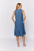 Sassy Dress || Washed Denim