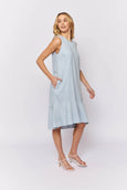 Sassy Dress || Pale Denim