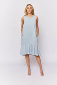 Sassy Dress || Pale Denim