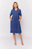 Tuxe Dress || Denim