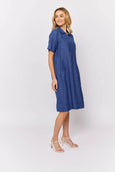 Tuxe Dress || Denim