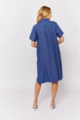 Tuxe Dress || Denim
