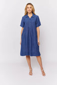Tuxe Dress || Denim