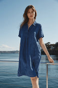 Tuxe Dress || Denim