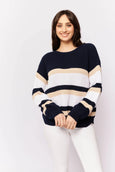 Bayadere Knit || Navy