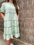 Marcella Dress || Pistachio