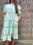 Marcella Dress || Pistachio