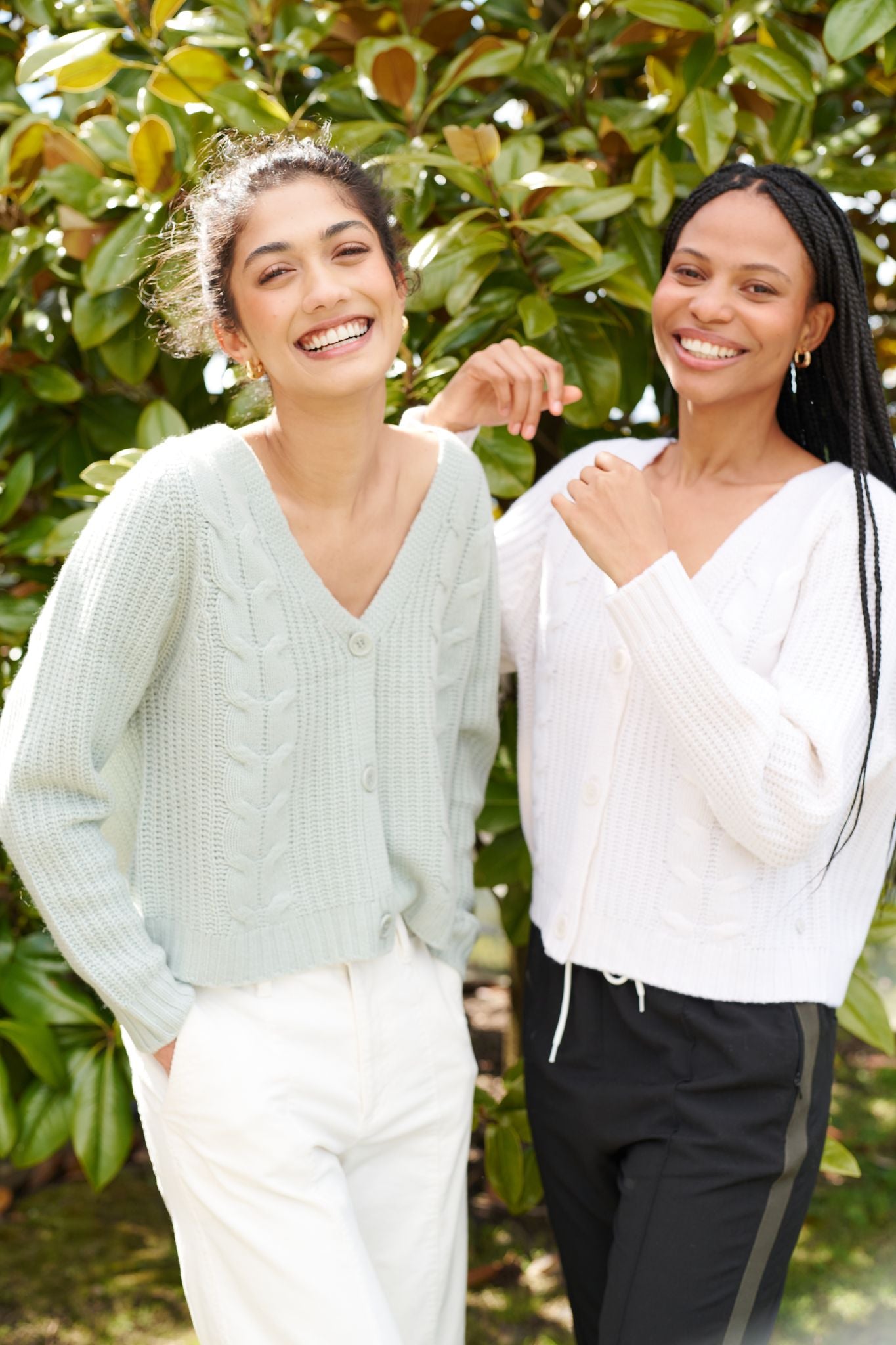 Promenade Cardi || Sage