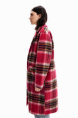 Plaid Wool Coat || Rosa