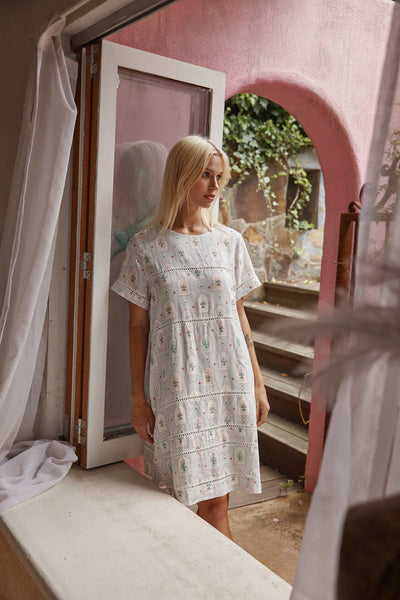 Claudette Dress || Ice