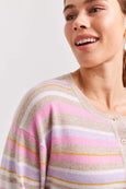 SYDNEY STRIPE CARDI || Golden