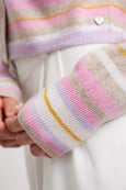 SYDNEY STRIPE CARDI || Golden