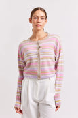 SYDNEY STRIPE CARDI || Golden